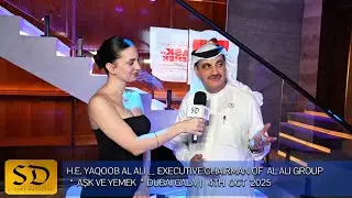 Interview With H.E. Yaqoob Al Ali | Aşk ve Yemek Filimi Dubai Gala 