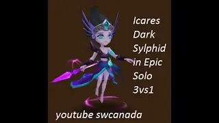 Icares Solo's 3v1. Crazy comeback