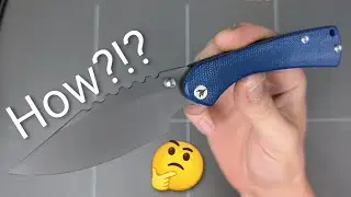 Loving this new trend! | Azusa Bladeworks Helldorado #knifecollecting #knifereview #edc