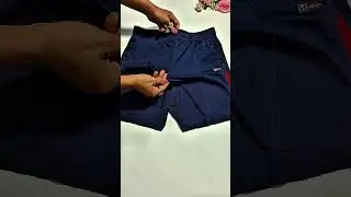 Transformasi Celana Bekas  #design #diy #ussewtips #sewing #shorts #tutorial