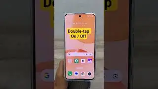 double tap screen on off realme #techtutorial #tricks #doubletap