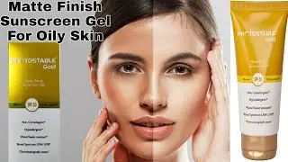 #Best Photostable Gold Sunscreen Gel Review For Oily Skin Matte Finish Sunscreen Gel SPF 55 in Hindi