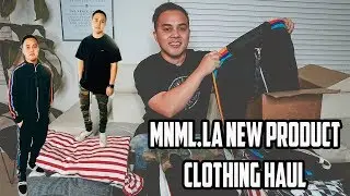 MNML.LA Unboxing new product- CLOTHING HAUL 2018