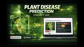Data Science Project 6 : Plant Disease Prediction by using Streamlit