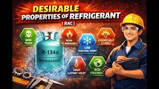 Ideal & Desirable Properties of Refrigerant | RAC| Mechanical Engineering| Diploma & Polytechnic