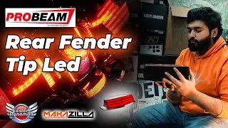 How to install Probeam Rear Fender Tip Led (Custom Dynamics) for Harley Davidson Roadking