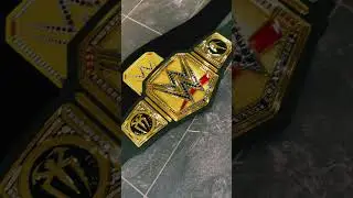 Undisputed Title Replica With Roman Reigns Side Plates #romanreigns #wwe #wwereplica #wwechampion