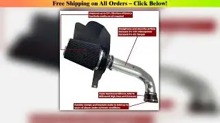 Cold Air Intake Kit + Heat Shield for 14-19 Chevrolet GMC Cadillac 5.3L 6.2L for