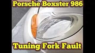 Part 1. Porsche 986 Boxster Suspension fault diagnosis tuning fork track control arm faulty