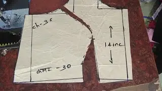 36 size Princess cut blouse cutting ✂️ || easy princess cut blouse cutting || #blouse #fashion 