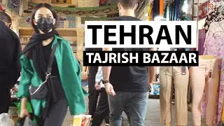 TEHRAN | Evening walk at Tajrish Bazaar (بازار تجریش)