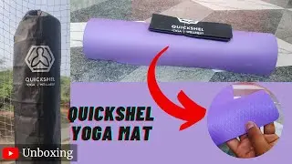Quick Shel 100% EVA Eco Friendly Yoga Mat | 6 mm Yoga Mat | Unboxing #yogamat #homeworkout