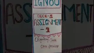 IGNOU dece course solved answer questions all dece -1,2,3 january and july session 2025-26#ignou#