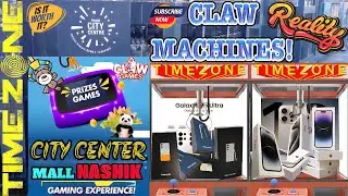 Timezone Arcade City Center Mall Nashik Claw Machine Reality