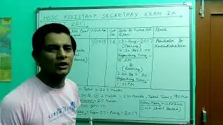 HSSC Assistant Secretary Exam in August 2017