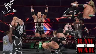 Test and Albert vs. The Dudley Boyz Tag Team Match |Monday Night Raw Oct Week 1| #wwe2k25 #raw 