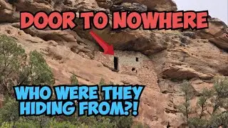 They built their homes in the cliffs to hide from who?