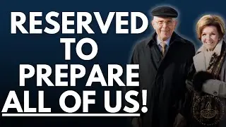 President Oaks CONFIRMED God Has Reserved US To Prepare For The 2nd Coming!