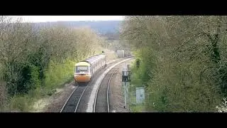 InterCity 125, 43102, Passing Breaston with London train 11/4/21