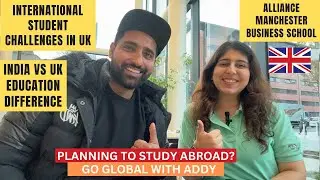 Student Life in UK 2024 | International Student Challenges? | AMBS | Difference between INDIA & UK