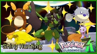 Pokemon Legends Z-A Livestream Shiny Hunting W/Shiny Charm #71 Shinyhunting Regional Pokemon