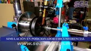 Posicionador autom&aacute;tico para soldadura circunferencial
