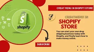 How To Organize Shopify | Setting Up Collections, and the Navigation Bar (Online Earning)