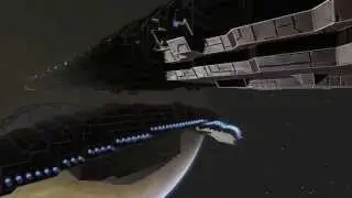 Space Engineers Stargate SGU Seed Ship Docking Off Destiny