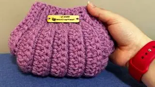 PASO A PASO PARA TEJER NECESER A CROCHET O MONEDERO