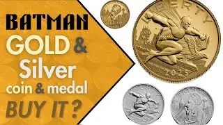Batman Gold Proof Coin & Silver Medal Just Dropped $$$-- BUY or PASS?