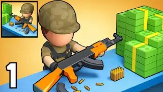 Ammo Nation - Gameplay Walkthrough  - Making Guns (iOS, Android) Part-1