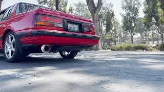 Dc sports exhaust 1987 Nissan s12 200sx coupe/notchback