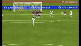 Goal di parlo da punizione alľincrocio
