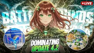 CHICKEN STREAK POSSIBLE? | BGMI NEW UPDATE 4.2 | BGMI LIVE | TASSH IS LIVE  #bgmilive #girlgamer