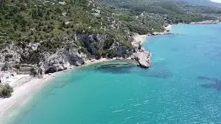 Plage de Kaladakia sur l'ile de Samos en Gr&egrave;ce