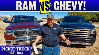 Truck Comparison! 2022 RAM 1500 Limited vs. 2022 Chevrolet Silverado 1500 High Country