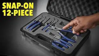 Snap-on 12 piece Snap ring plier set #youtube #youtuber #charlestechlife #snapontools