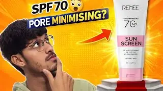 Renee SPF 70 Pore Minimizing Sunscreen Honest Review 😱 | Oily Skin? Acne? Full Truth!