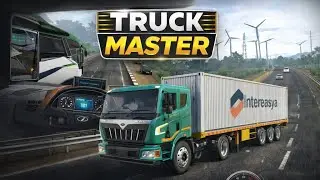 🚛 Truck Master Gameplay | Realistic Truck Driving Simulator Game 🎮