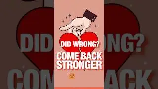 Messed Up? Here&rsquo;s How to Come Back STRONGER | Forgiveness & Second Chances 💔 #shorts #youtubeshorts