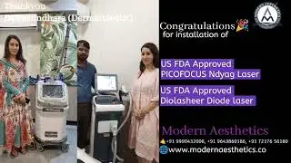 Modern Aesthetics Skin Care Lasers Installation #diodelaser #picosecondlaser #qswitchlaser