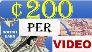 How to Make Money Watching Youtube Videos in Ghana (&cent;200 per video)