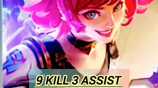 Beatrix Savage Gameplay | 9 Kills | MLBB Highlights