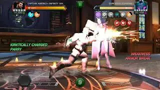 Captain america IW vs Sorcerer Supreme Uncollected Difficulty /Mcoc|Asad721