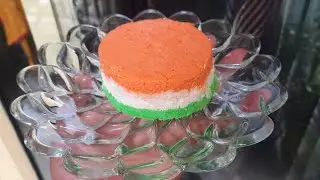 #Republic Day Special Tricolour Paneer l #Homemade Paneer l #shorts