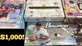 WHAT THE HECK?!  $1000 BOX OPENING WITH QUALITY CONTROL ISSUES!  (Faceoff Friday!)