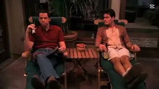 Two And A Half Men 3x14 Ending Scene & Credits