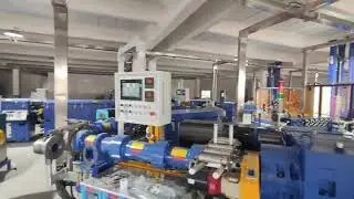 rubber profile with steel belt co-extrusion machine and vulcanization oven -whatsapp:8613967618405