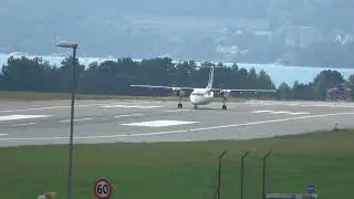 WIDERØE De Havilland Canada Dash 8-100 LN-WIB FROM KJEVIK LUFTHAVN TO VÆRNES LUFTHAVN