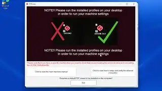 How to Install UCCNC controller for the Axiom 2x2 machine AX1-101AX1 101 Software Install